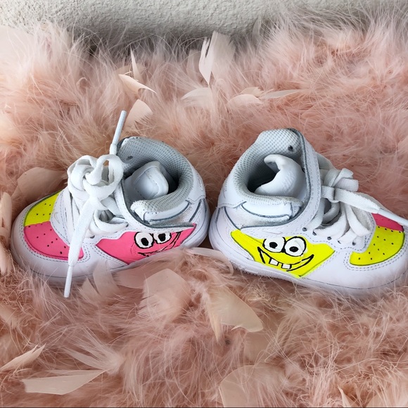 Nike Air Force 1 Mid “White” (TD) Custom size 4c - Picture 5 of 16